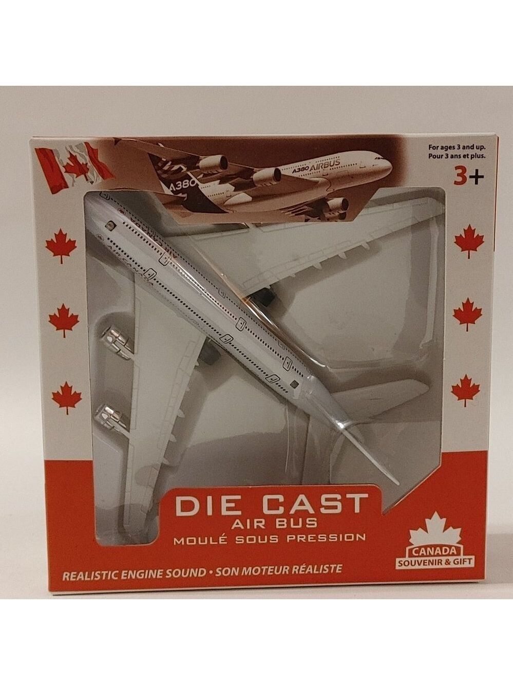 DIE CAST AIR BUS AIR CANADA MODEL PLANE 1:300 BNIP 🍁